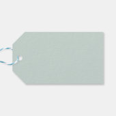 Paashaas met drie paaseieren cadeaulabel (Achterkant Horizontaal)