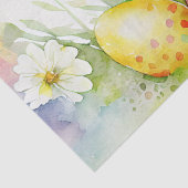 Paashaas met drie paaseieren tissuepapier (Detail)