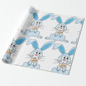 Paashaas met een strik Stropdas Cadeaupapier (Uitgerold)