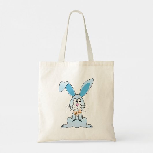 Paashaas met een strik Stropdas Tote Bag (Achterkant)