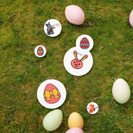 Paashaas met ei tafelconfetti confetti