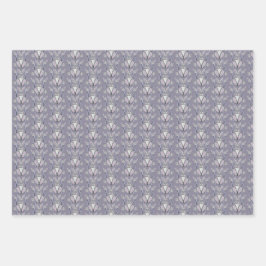 Paashaas met eieren filigraan ontwerp inpakpapier vel