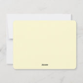 Paashaas met Eieren in Bloementuin - Feestdagenkaart (Achterkant)