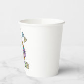 Paashaas met eiermand papieren bekers (Links)