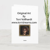 Paashaas met mand Kaart (Achterkant)