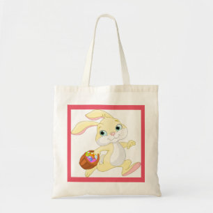 Paashaas met Mand Tote Bag