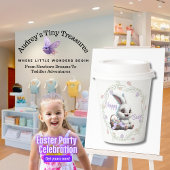 Paashaas met mand van eieren Paper Cup Papieren Bekers