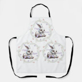 Paashaas met mand van eieren Schort (Voorkant)