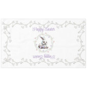 Paashaas met mand van eieren tafelkleed (Voorkant (Horizontaal))