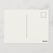 Paashaas met paaseieren briefkaart (Achterkant)