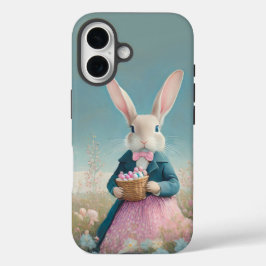 Paashaas met paaseieren Gelukkig Pasen iPhone 16 Hoesje