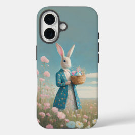 Paashaas met paaseieren Gelukkig Pasen iPhone 16 Hoesje