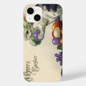 paashaas met paaseieren in een mand Case-Mate iPhone case (Achterkant)