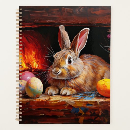 Paashaas met paaseieren planner (Voorkant)