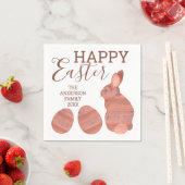 Paashaas Modern Rustiek Party Decoratief Servet (Insitu)