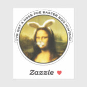 Paashaas Mona Lisa Sticker (Vel)