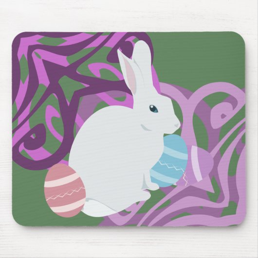Paashaas Mousepad Muismat (Voorkant)