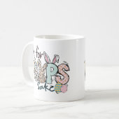 Paashaas Oh voor de peeps sake! Koffiemok (Voorkant links)