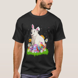 Paashaas oor IJsbeer paaszondag paaseieren zoeken T-shirt