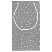 Paashaas op Polka Dots Kleine Gift Bag Klein Cadeauzakje (Achterkant)