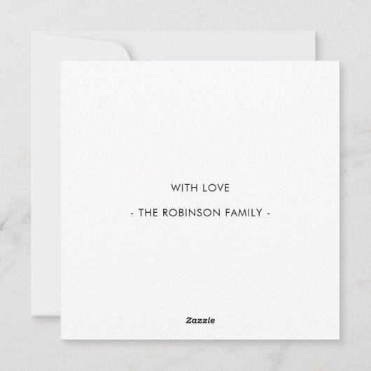 Paashaas oren en voeten feestdagenkaart (Achterkant)