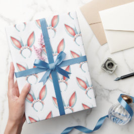 Paashaas oren | Hoppy Holiday Wrapping Paper Cadeaupapier