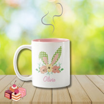 Paashaas oren met aangepaste naam