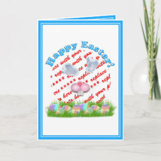 Paashaas (Oren & Neus Verstelbaar) Fotolijst Feestdagen Kaart