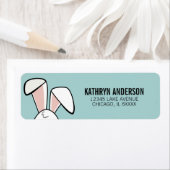 Paashaas oren retour adres label (Insitu)