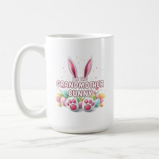 Paashaas Oren & Voeten Grootmoeder Koffiemok (Links)