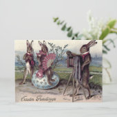 paashaas paar camera-ei kaart (Staand voorkant)