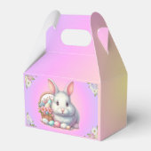 Paashaas  pastel bedankdoosjes (Achterkant)