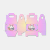 Paashaas pastel bedankdoosjes (Uitgevouwen)