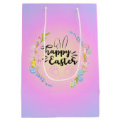 Paashaas pastel medium cadeauzakje (Achterkant)