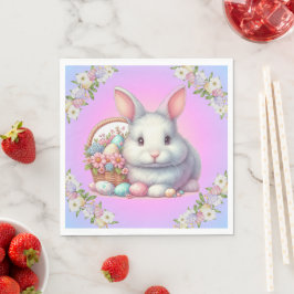 Paashaas pastel servet
