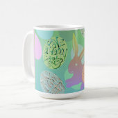 Paashaas Pastels Mok (Voorkant links)