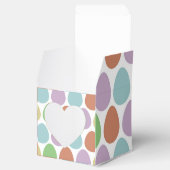 Paashaas patroon gunstbox bedankdoosjes (Geopend)