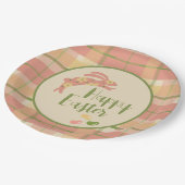 Paashaas Plaid Papier Bord (Gekanteld)