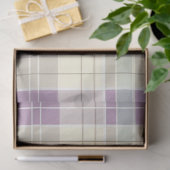 Paashaas Plaid Serie Ontwerp #18 Tissuepapier (Geschenk)