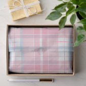 Paashaas Plaid Serie Ontwerp #5 Tissuepapier (Geschenk)