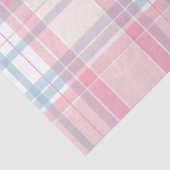 Paashaas Plaid Serie Ontwerp #5 Tissuepapier (Detail)