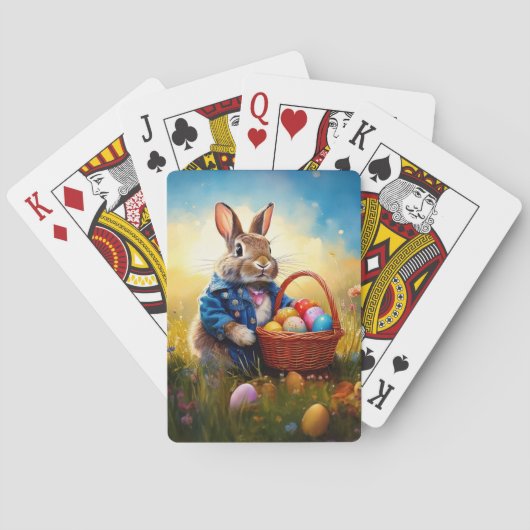 Paashaas Pokerkaarten (Achterkant)