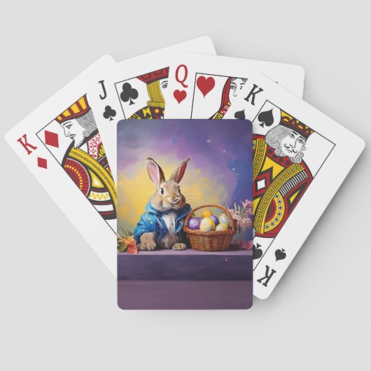 Paashaas Pokerkaarten (Achterkant)