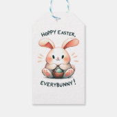 Paashaas Prettig Pasen, Iedereen! Cadeaulabel (Achterkant)