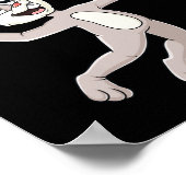 paashaas raken van een volleybal leuk jongens meis poster (Hoek)