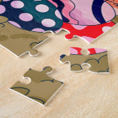 Paashaas Reuzen Ei Berg Legpuzzel (Zijkant)