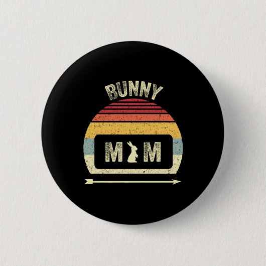Paashaas Ronde Button 5,7 Cm (Voorkant)