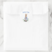 Paashaas Ronde Sticker (Tas)