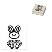 Paashaas Rubberstempel (Gestempeld)