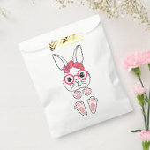 Paashaas schattig konijn bedankzakje (Gezegeld)